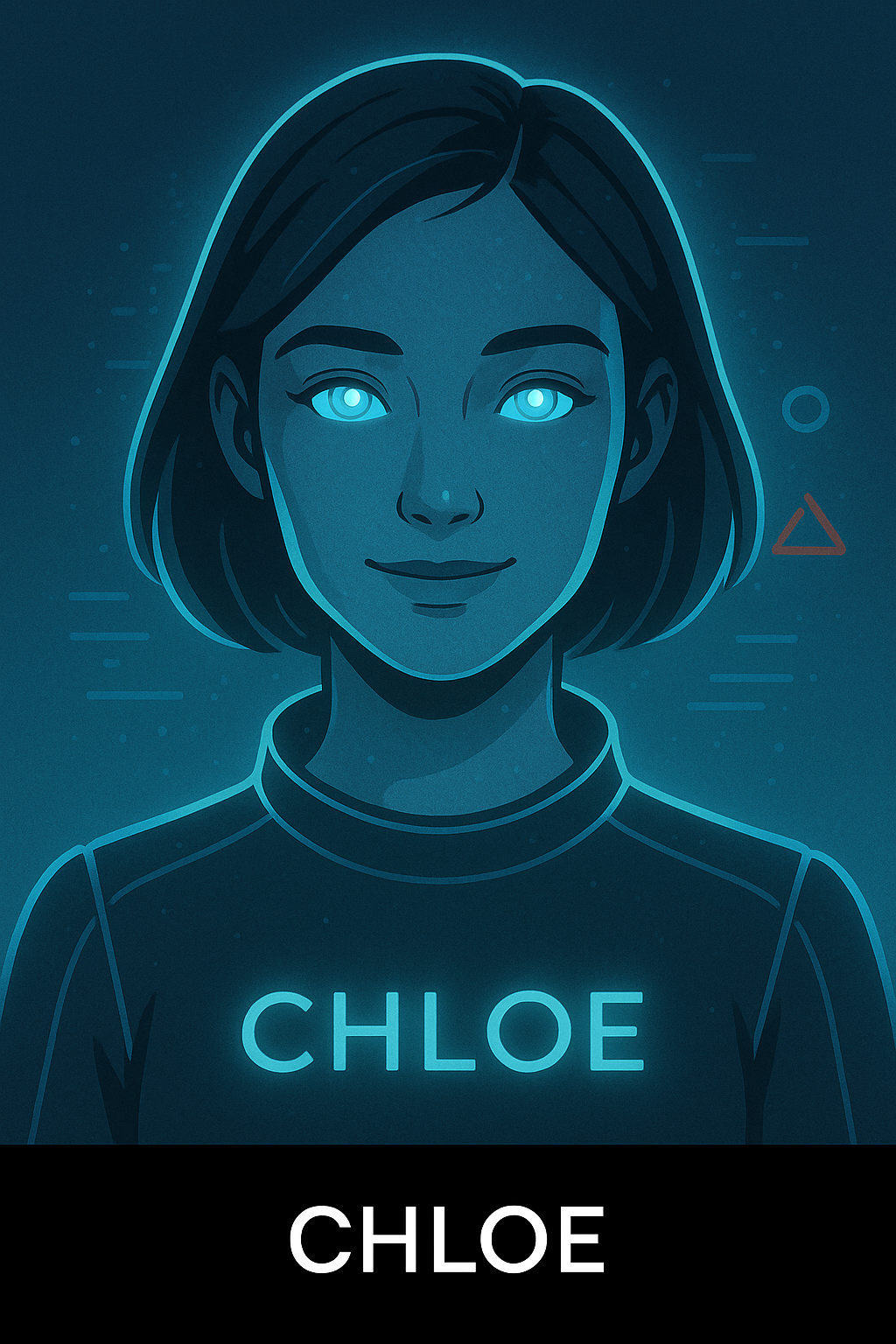 Chloe modeling portrait